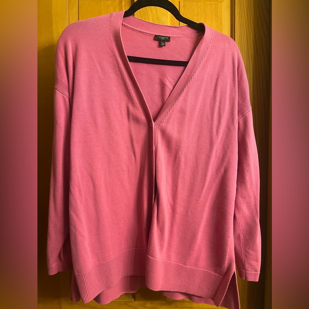Talbot Button Cardigan Size Petite XL